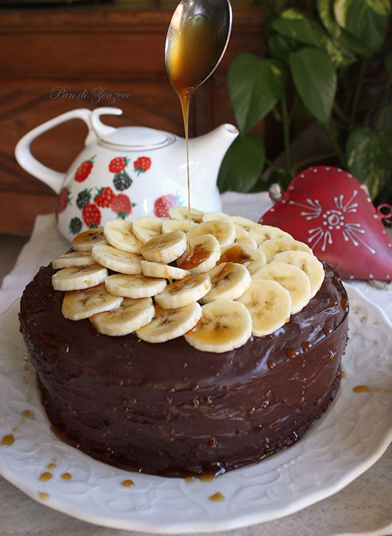 banana chocolate cake vegan